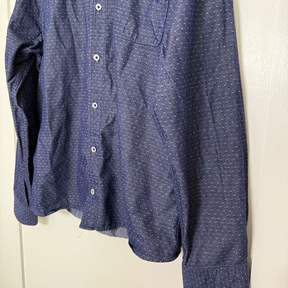 Descendent Of Thieves Shirt Mens Sz XL Navy Blue Long Sleeve Limited Edition - Picture 3 of 10